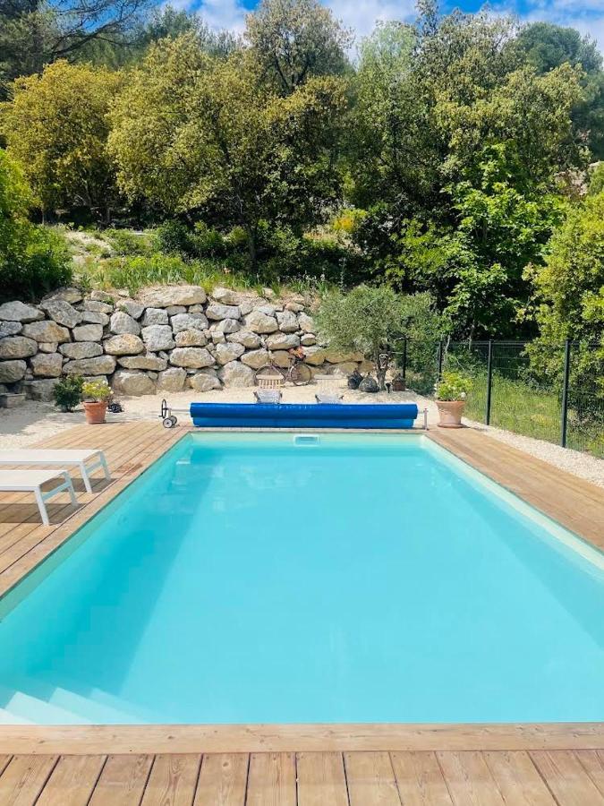 Studio De Charme Avec Piscine Fontaine-de-Vaucluse Exteriér fotografie